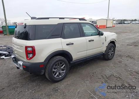 2025 Ford Bronco Sport Big Bend z USA, uszkodzony, nr VIN 3FMCR9BN8SRF16346